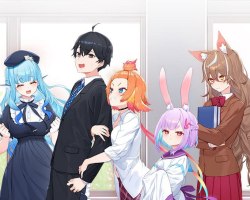 Jingai Kyoushitsu no Ningengirai Kyoushi – Episódio 13