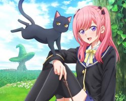 Kuroneko to Majo no Kyoushitsu – Episódio 03